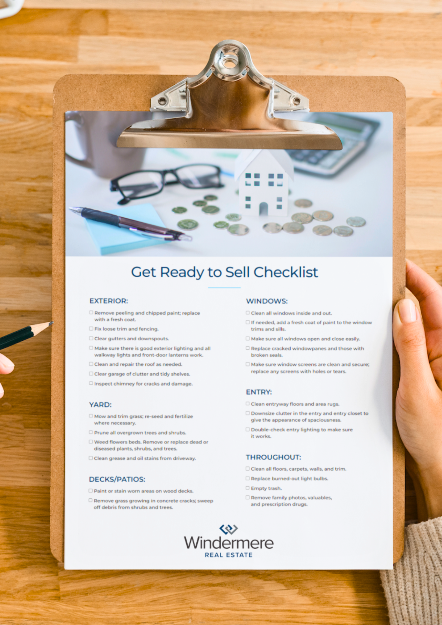 preparing to sell checklist