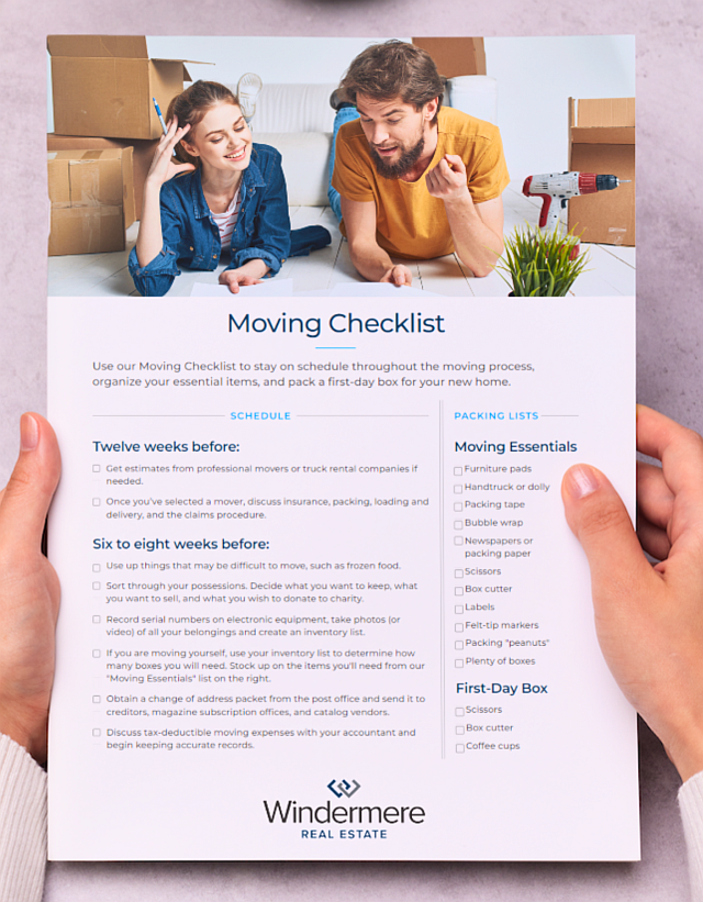 moving checklist