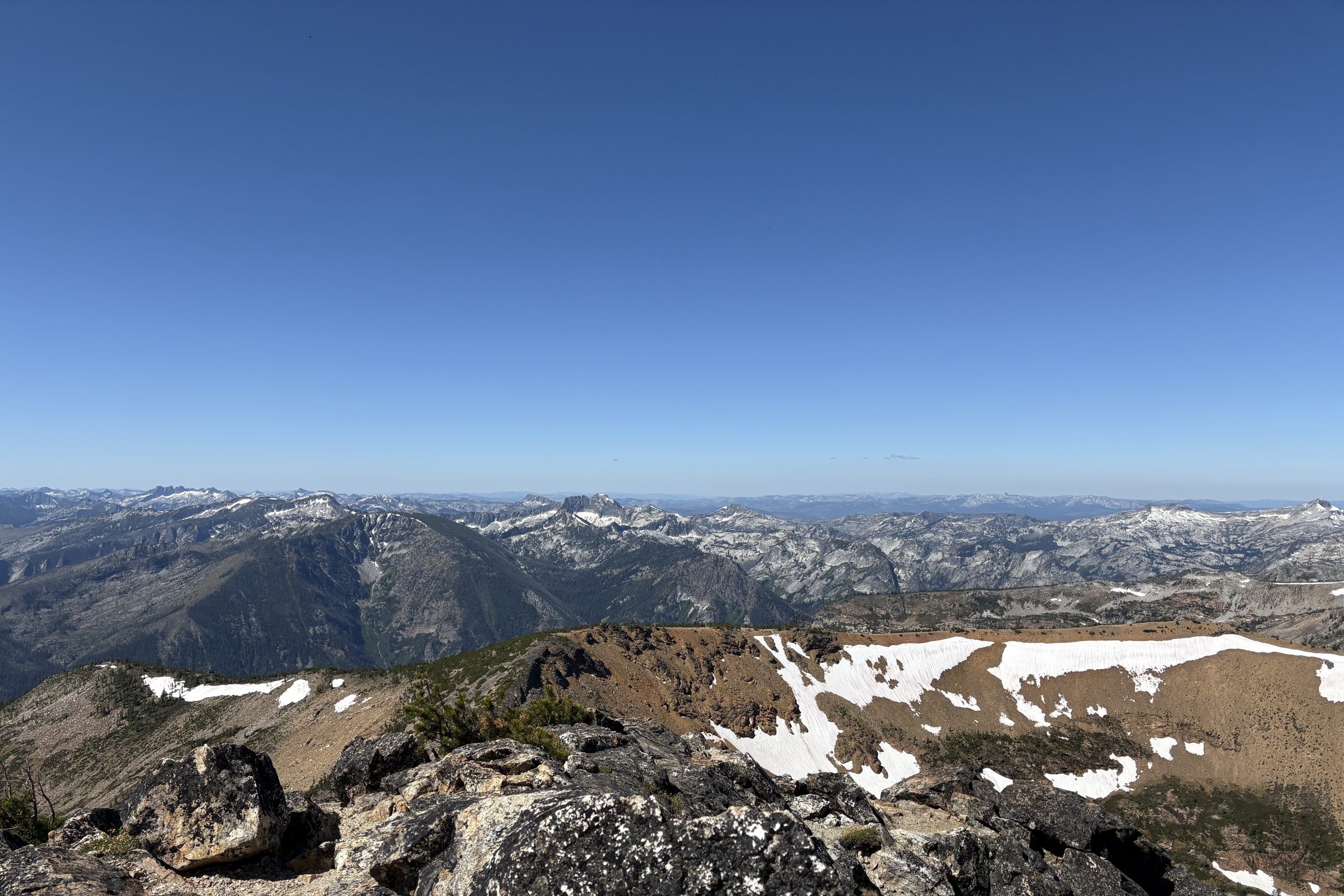 View from St. Mary peak outside of Stevensville Montana. 