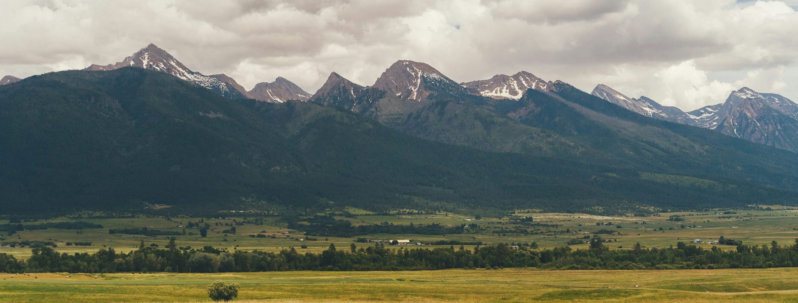 The Bitteroot mountains.