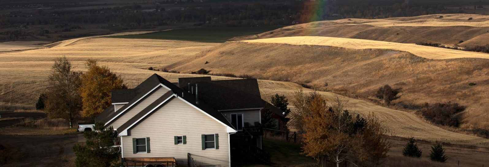 House in the Bitterroot hills