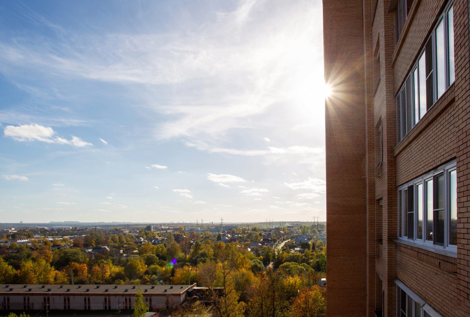 View of Missoula from building, preparedness to buy